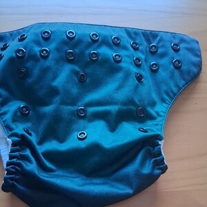 Navy Blue Snap-On Kids Diaper Cover